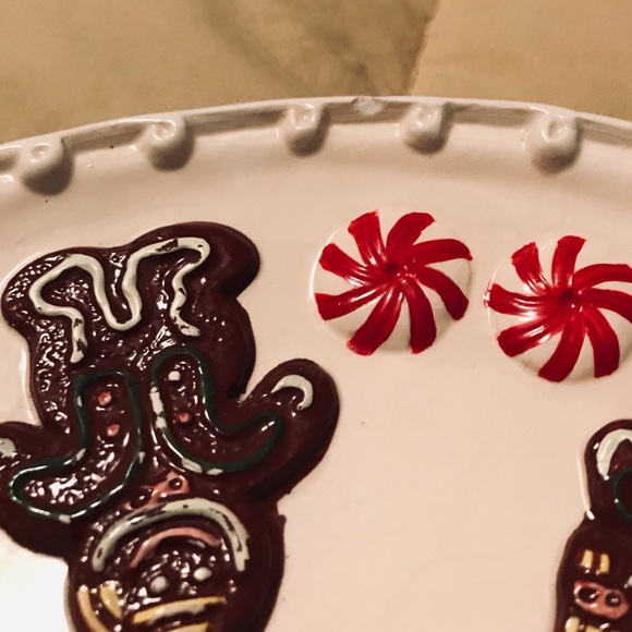 Vintage 1994 “COOKIES FOR SANTA” Plate Holiday Decor - Picture 4 of 6